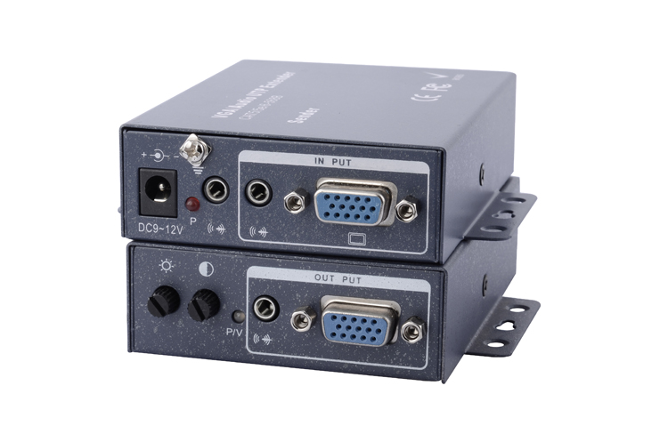 LINK-MI LM-101TR-1 Local Adjustable 100m VGA Cat5e/6 Extender