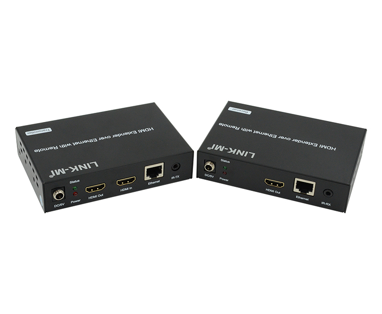 HDMI Extender over IP Extender With LED, Remote, POE, RS232
