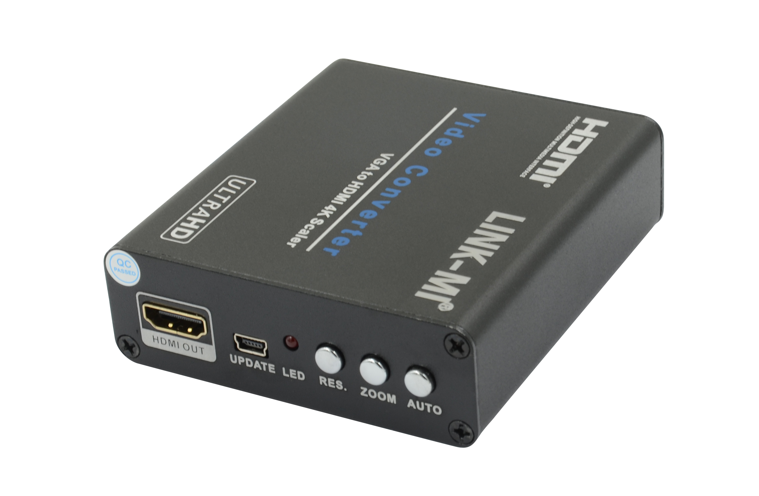 LINK-MI LM-VH01-4K2K VGAto HDMI 4Kx2K Scaler Converter Box
